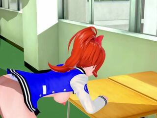 KyÅko River City Girls Kunio-kun 3D #hentai xxx film shows