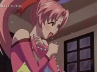 Teen Hentai Maid Gets extraordinary Boobs And Cunt Teased