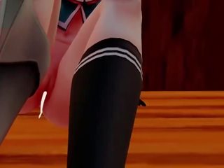 MMD dirty movie KanColle Choukai Classroom Sex - Elect