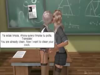 Τρανς σχολείο φαντασία από ένα manhood του pinkvisualgames.com