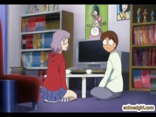 Anime coeds lesbica adulti film