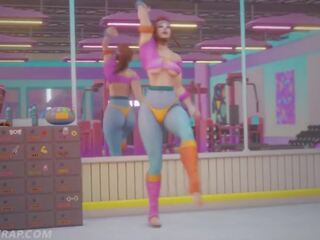 Sombra gets a Workout in Brigitte's Gym, sex 19 | xHamster
