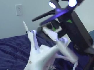 Marvelous White Drone gets Fucked by A Black Drone