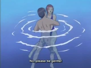 Animated fellow Owns mademoiselle In SwimMing Pool