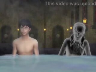 &lbrack;TRAILER&rsqb; Harry Potter and Moaning Myrtle having sex clip in the very splendid