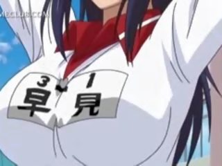 Pleasant Hentai sweetheart Showing Undies Up Her Tiny Skirt