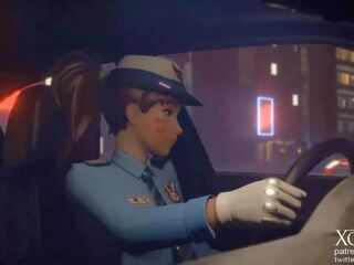 Overwatch poliisi upseeri d va, vapaa poliisi mobile hd likainen klipsi ab | xhamster