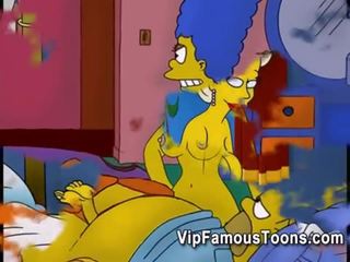 Simpsons אורגיה הנטאי פרודיה