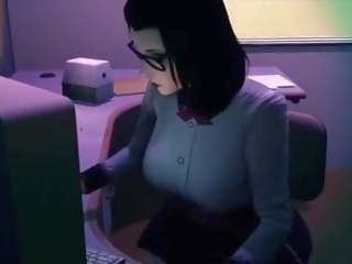 Late Night at the Office, Free Free Mobile Office adult film clip