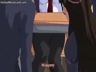 Enticing anime kolegj cuties duke thithur organ seksual i mashkullit part3