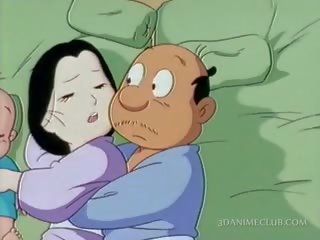 Passionate Hentai Husband Nailing Hard His Wifes Pussy