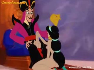 Princess Jasmine and bad Wizard mov
