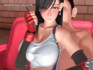 Lascivious hentai anime doll gets fucked and fingered