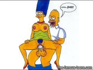 Marge Simpson dirty clip