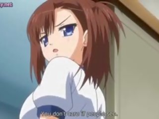 Anime prostitute Licking And Gets Drilled In Class
