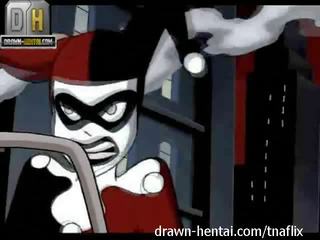 Superhero xxx vidéo - batman contre harley quinn