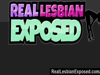 Reallesbianexposed - concupiscente lesbianas engañar alrededor