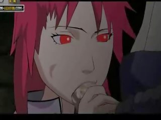 Naruto seks klip karin datang sasuke cums