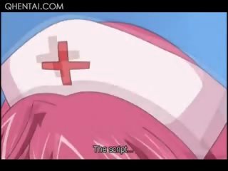 Provocative Busty Hentai Nurse Stripped And Fucked By Aroused
