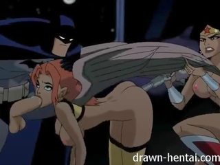 Justice league エロアニメ