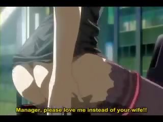 Tremendous oversexed animen tonåring körd av den anusen