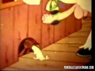 Clásico xxx película dibujos animados