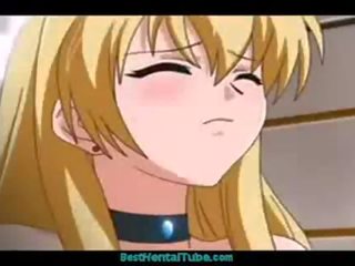 Anime seductress me një temper bukuroshe lassie