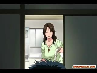 Tettona giapponese hentai mamma glorious gangbanged