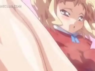 Petite Anime damsel Takes putz In Mouth And Little Quim