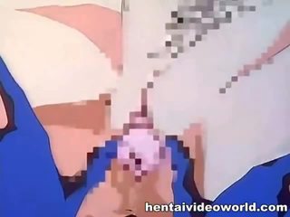X βαθμολογήθηκε σκηνή παρουσιάζονται με hentai συνδετήρας κόσμος