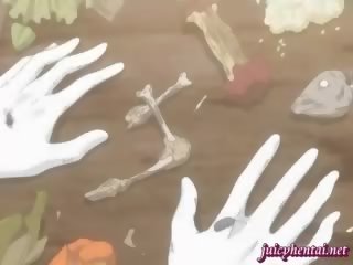 Provocative anime nars makakakuha ng gangbanged